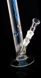 roar glass bongs blue